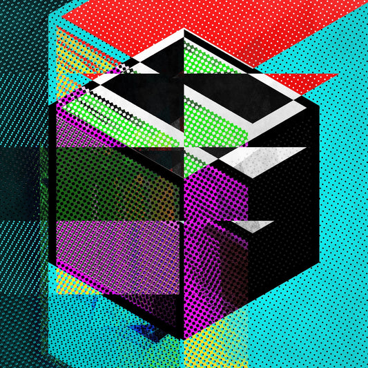 “instability (remix)” canvas print